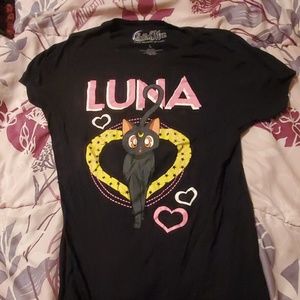 Sailor Moon Tee-Luna